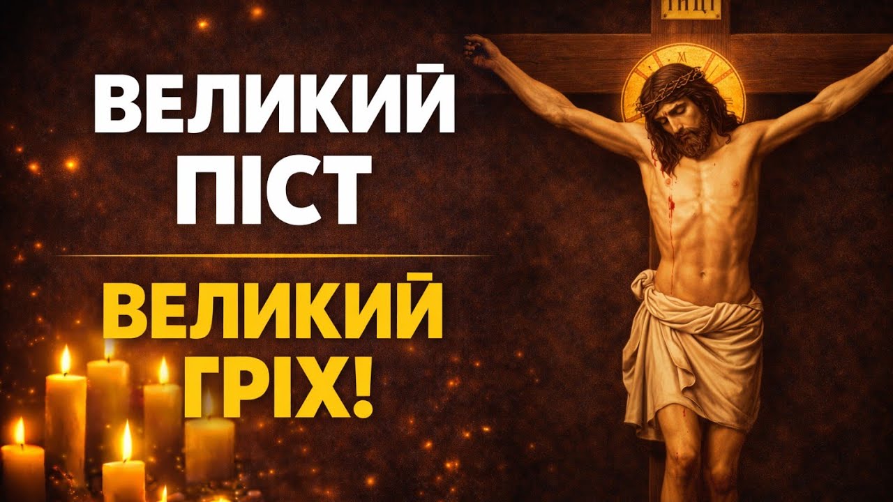 ВЕЛИКИЙ ПІСТ 2026 | Що КАТЕГОРИЧНО не можна робити і їсти? | Головні заборони