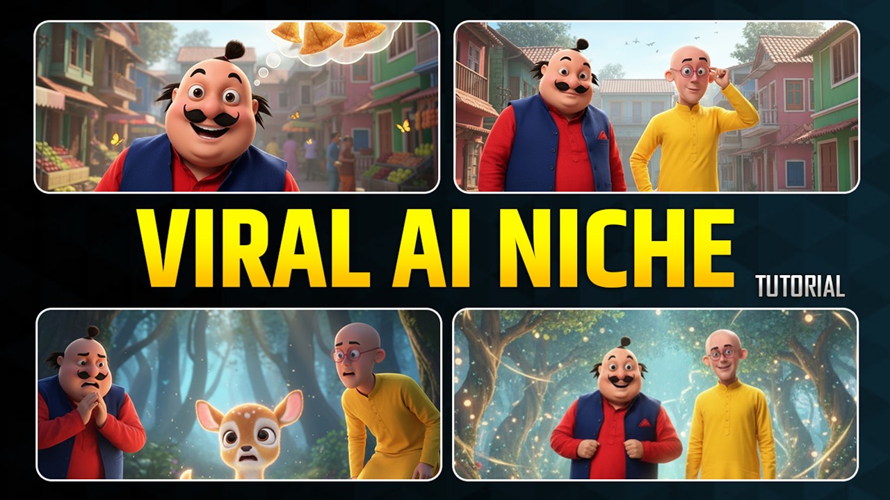 Motu Patlu Style 3D Cartoon Video Kaise Banaye (FREE) ✅ | AI Se Video Kaise Banaye 2026