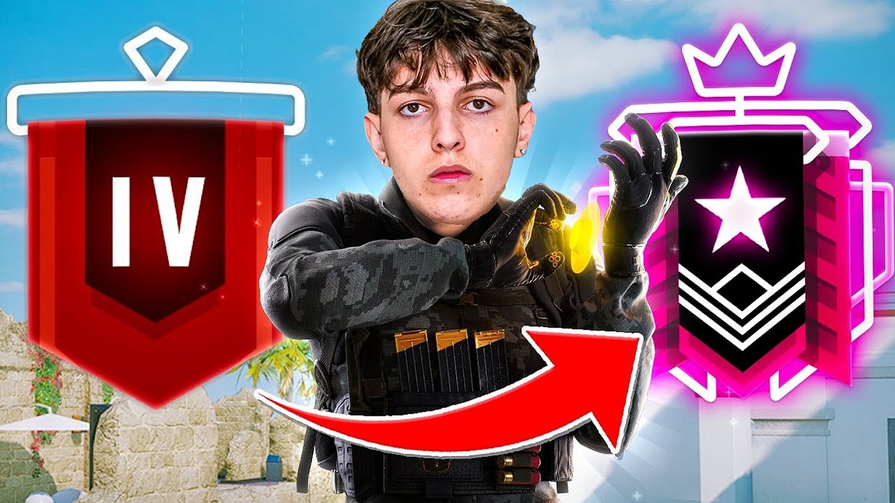 Stomp Locked в самом напряженном рейтинговом матче (Rainbow Six Siege)