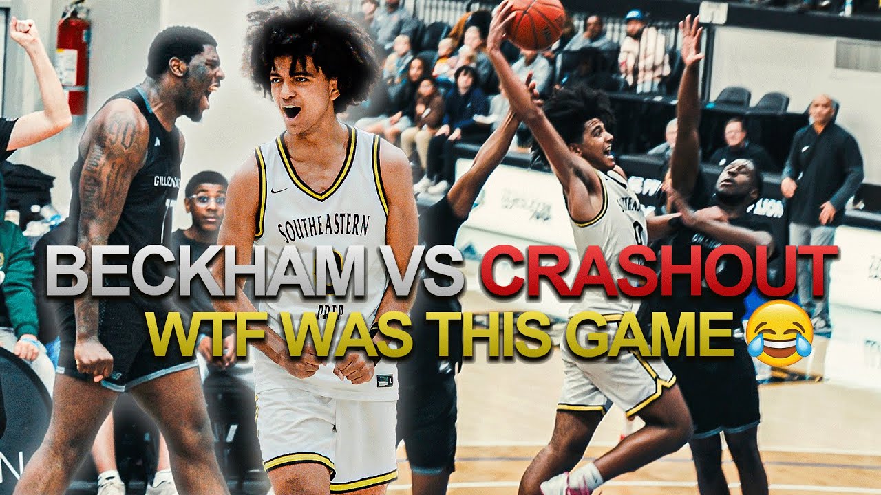 Beckham Black VS #1 CRASHOUT OF ALL TIME!! TS HAD ME CRYING ALL GAME LMAOOO