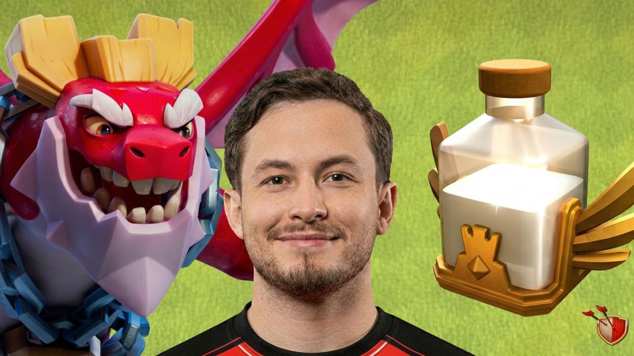 O MELHOR ATAQUE COM O NOVO HERÓI DO CLASH OF CLANS!!