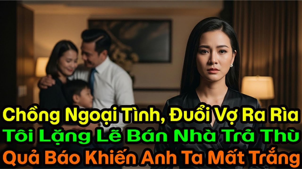 “Âm thầm tôi bán căn nhà sang trọng của mình sau khi chồng đi công tác về và dẫn theo vợ mới.”