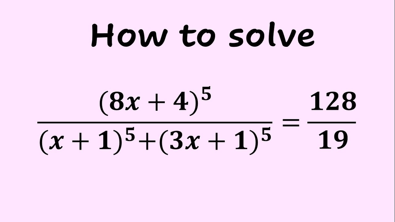 Want To Crack This Algebra Challenge? | Watch This Now!