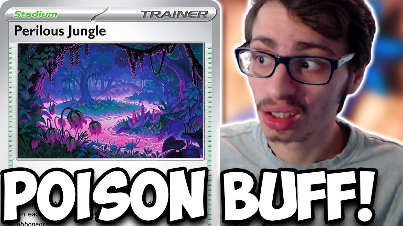Perilous Jungle Makes Poison Decks So MUCH Better! & Here's Why! w/Glimmora PTCGL