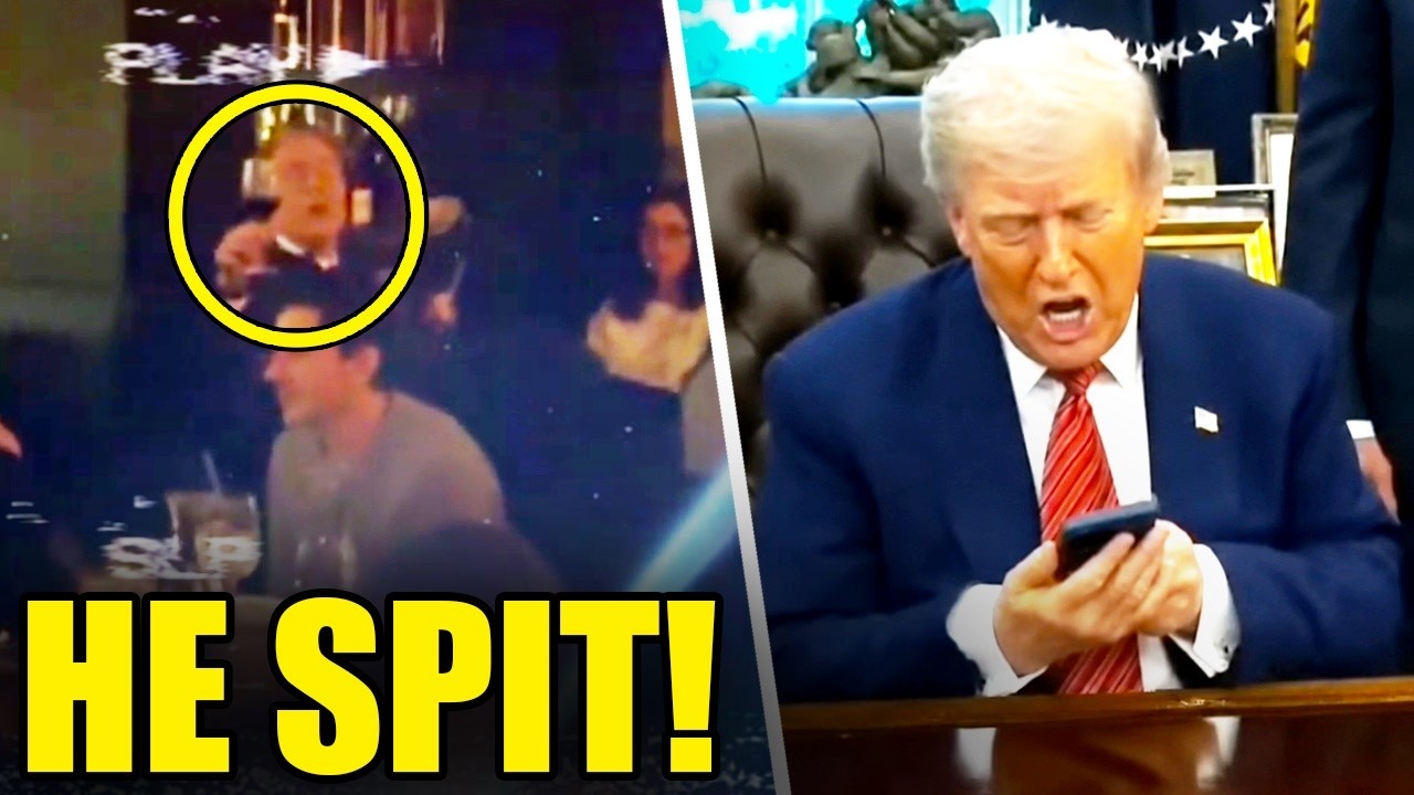 СКАНДАЛ с чиновником Трампа в ресторане ПОПАЛ НА ВИДЕО!