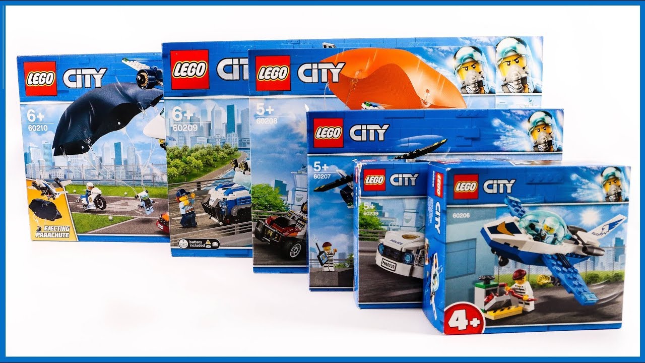 COMPILATION/COLLECTION LEGO CITY POLICE 2019