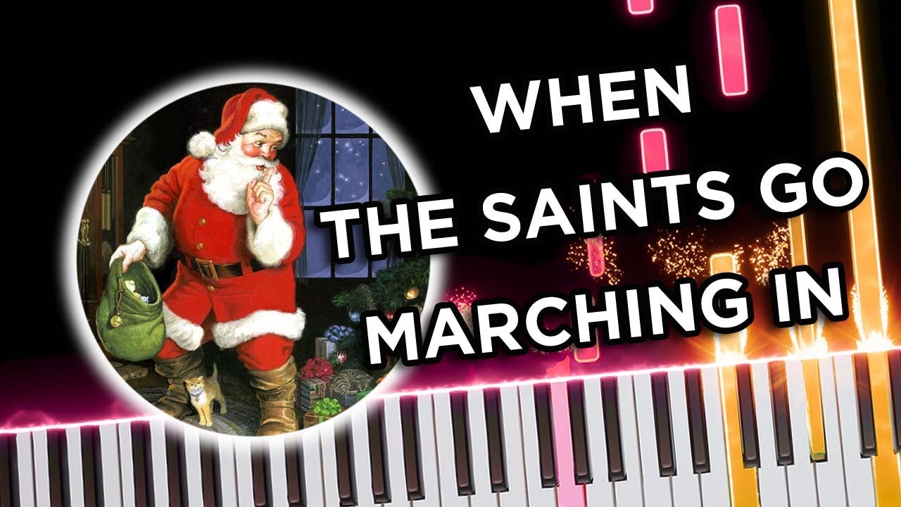 When the Saints Go Marching In - Jazz Piano Solo Tutorial