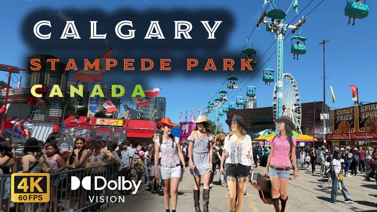 【4K】Calgary Stampede Walking Tour 2024 Uncovering the Best Attractions #calgarystampede #stampede