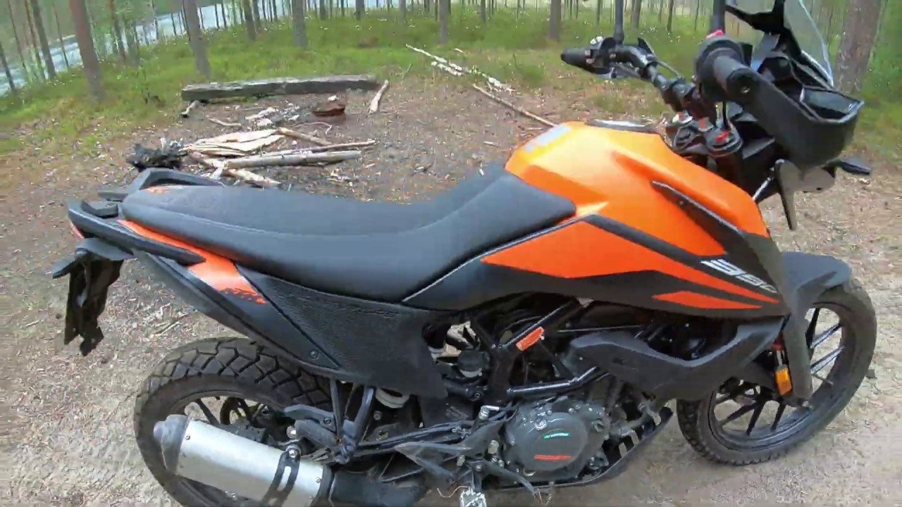 KTM 390 Adventure Off road ride