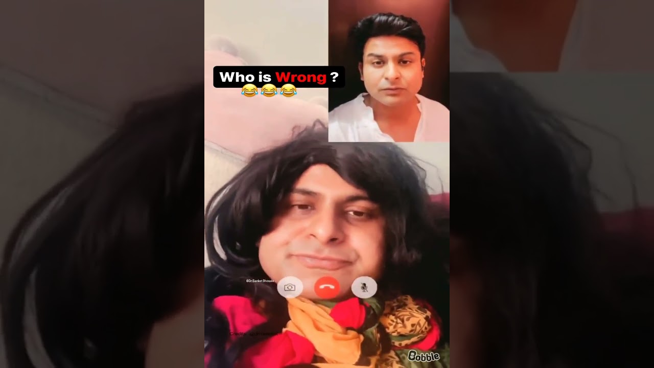 Funny video call 😂😅