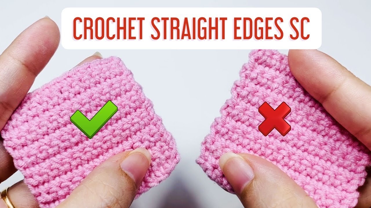 CROCHET СОВЕТ: Вязаные прямые края | NoLi Handmade