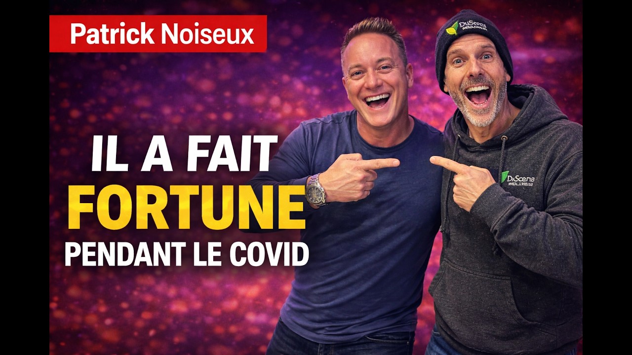 Patrick Noiseux : l'homme qui a fait fortune durant de COVID !!! Son site : https://www.dusenza.com/
