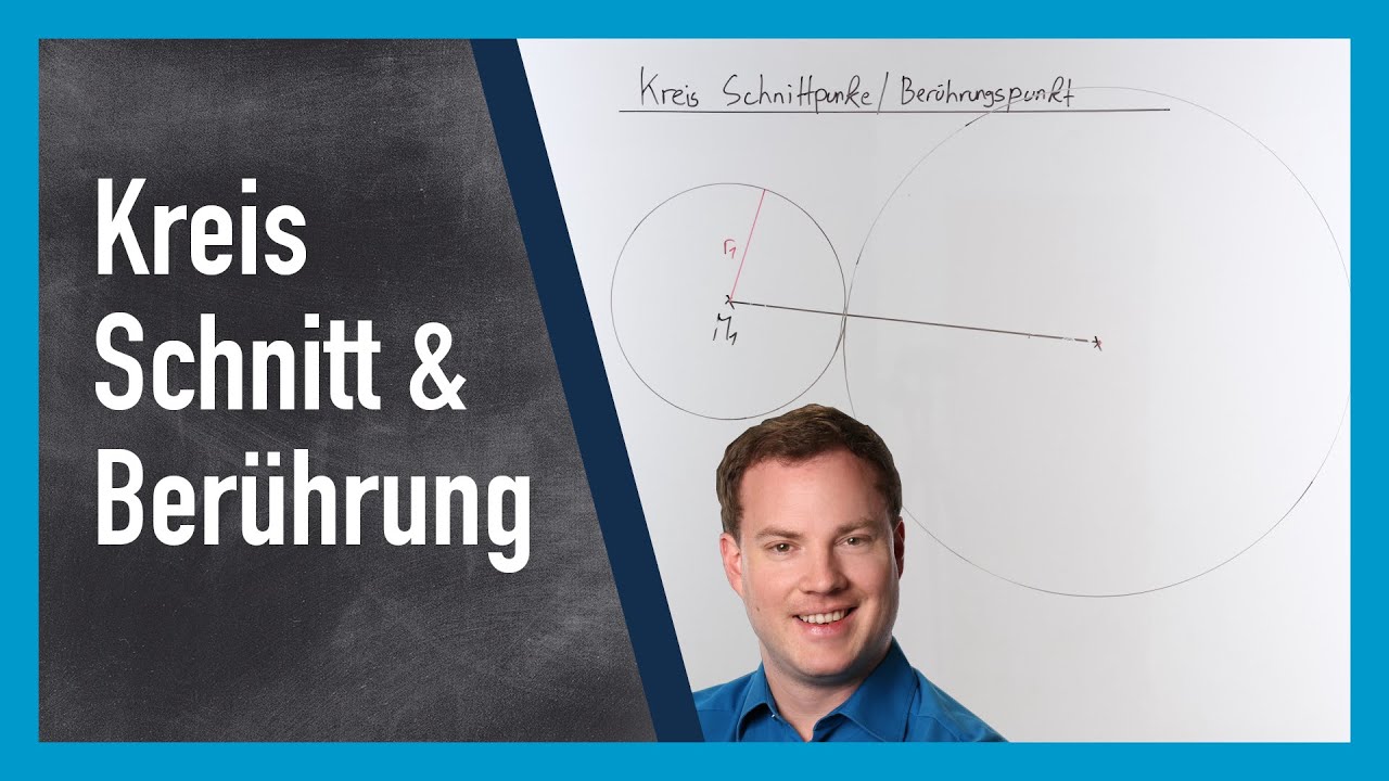 Kreis Schnittpunkte & Berührungspunkte