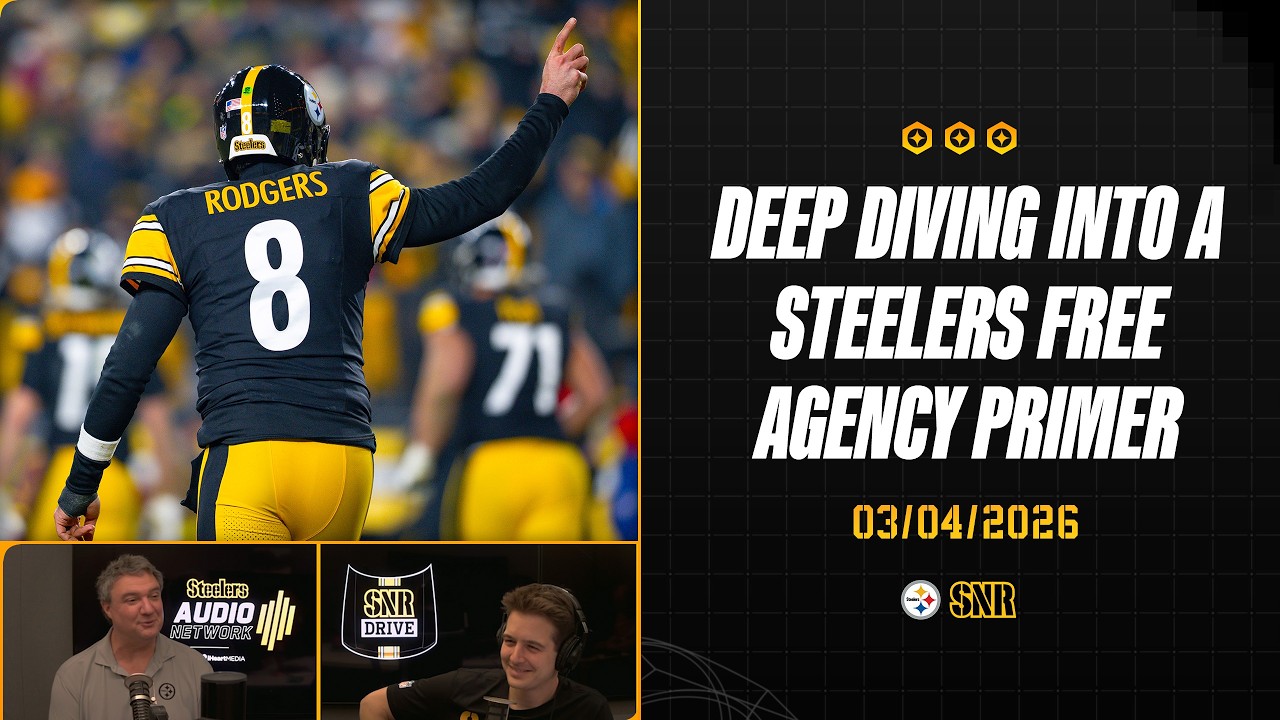 Deep Diving Into A Steelers Free Agency Primer | SNR Drive (Mar.4) | Pittsburgh Steelers