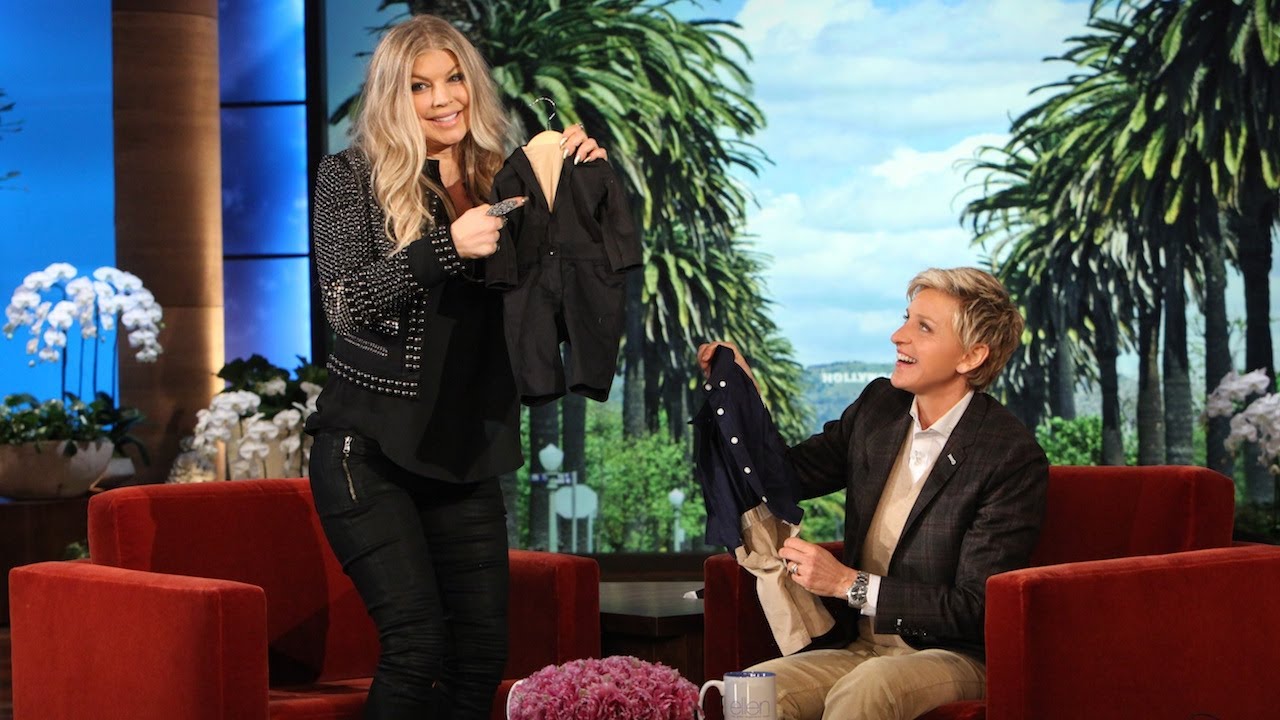 Fergie on Her Christmas Card with Husband Josh Duhamel