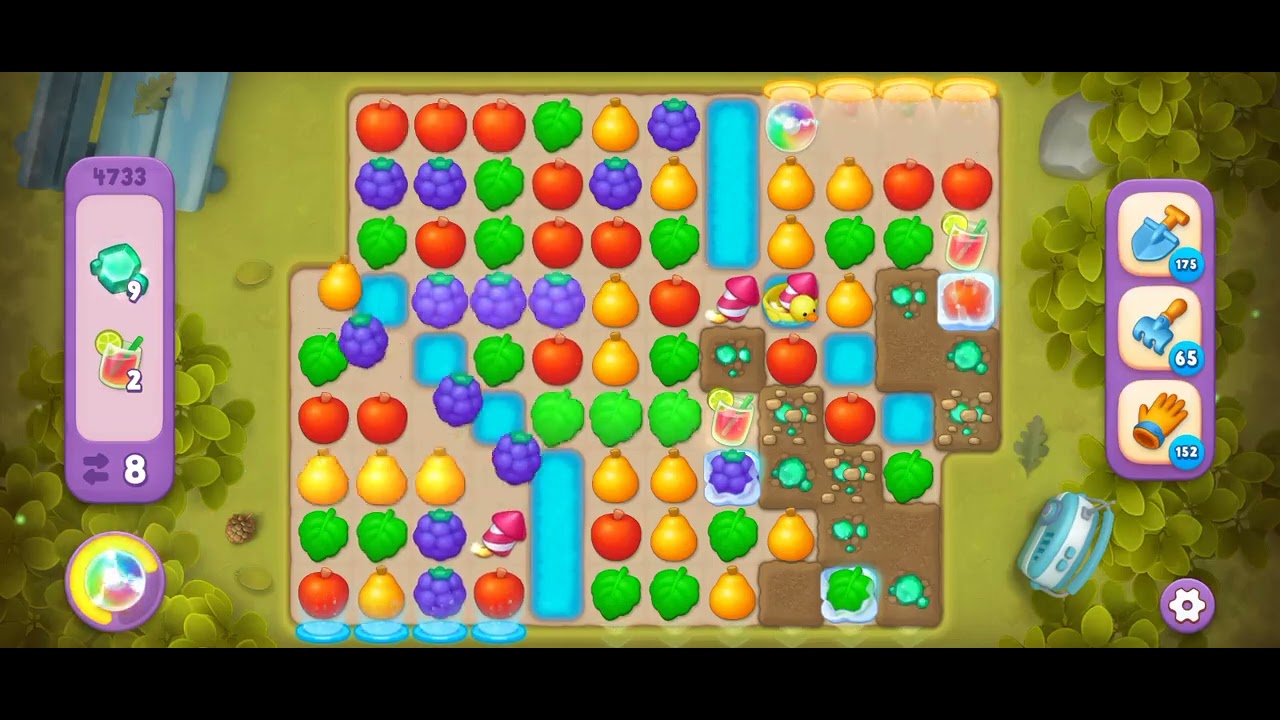 Gardenscapes Level 4733 [Super Hard Level] #androidgameplay #gardenscapesgame #viralvideo #tranding