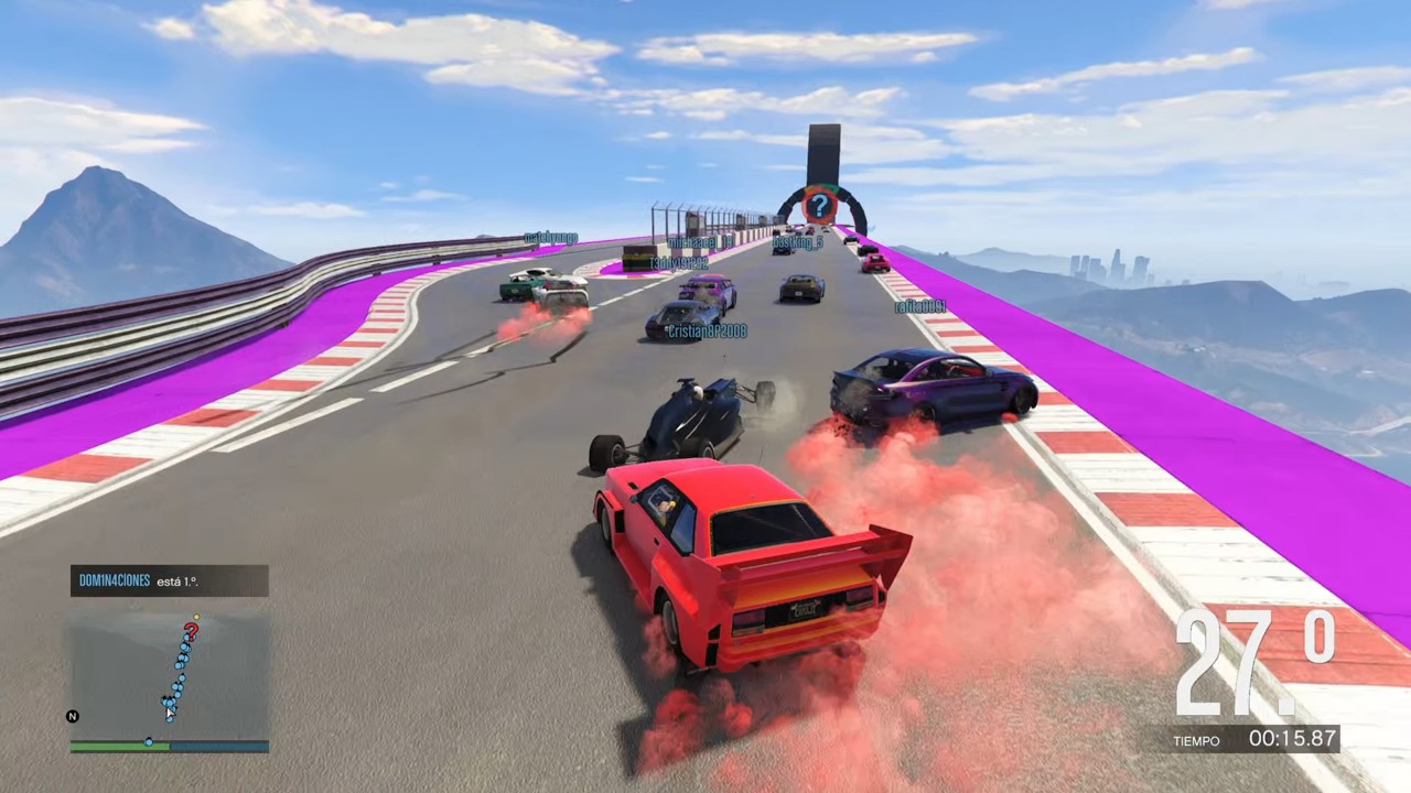 Larga Distancia RANDOM con Jugadas INCREÍBLES y Suerte!!! || Gameplay de GTA 5 Online sin Comentar