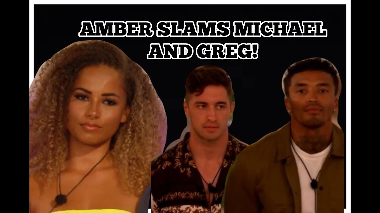 AMBER SLAMS MICHAEL AND GREG!