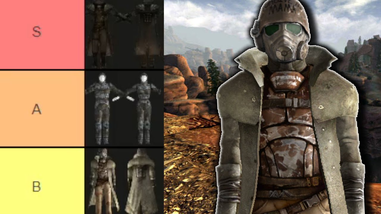 Список уровней средней брони Fallout New Vegas