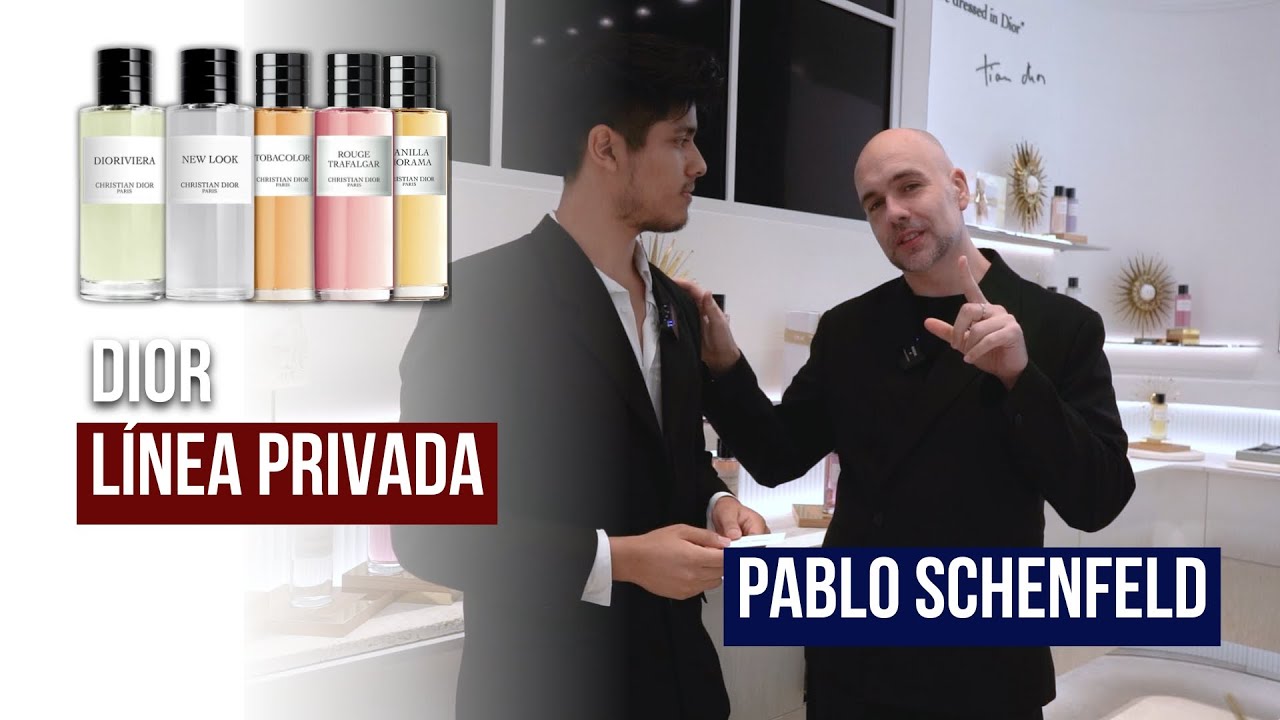 LOS MEJORES 5 PERFUMES DE LA LÍNEA PRIVADA DE DIOR CON PABLO SCHENFELD