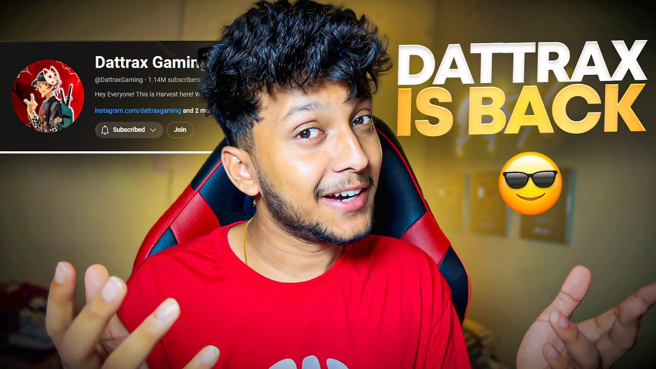 DATTRAX IS BACK! HOW MY CHANNEL WAS HA*CKED!