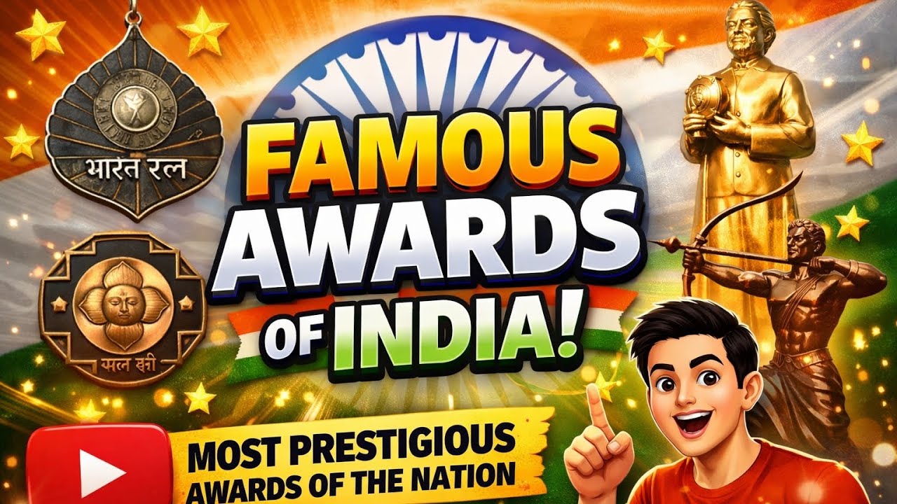 Famous Awards of India Explained | Static GK for Competitive Exams