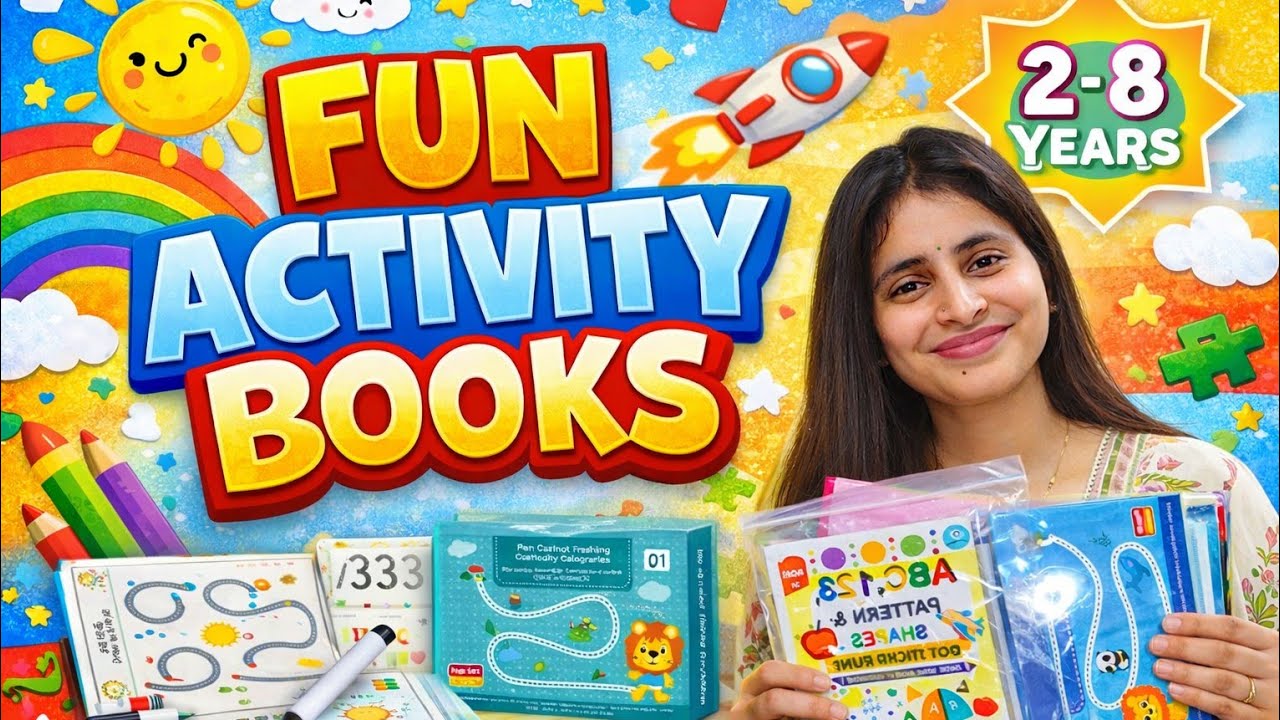 🌈Meesho Haul |🌟Best Activity Books for Kids (2–8 Years) 📚 | Fun Learning for Toddlers💯|#KidsLearning