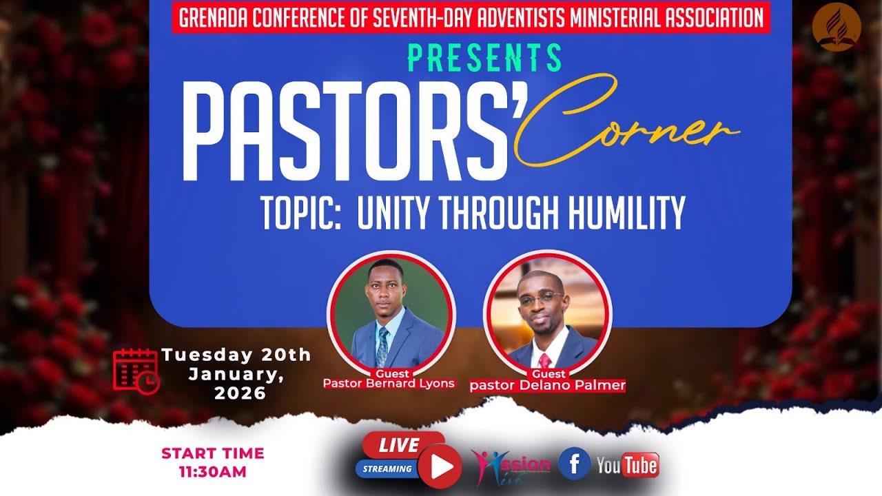 Pastors' Corner || Unity Through Humility || Tuesday January 20, 2026
