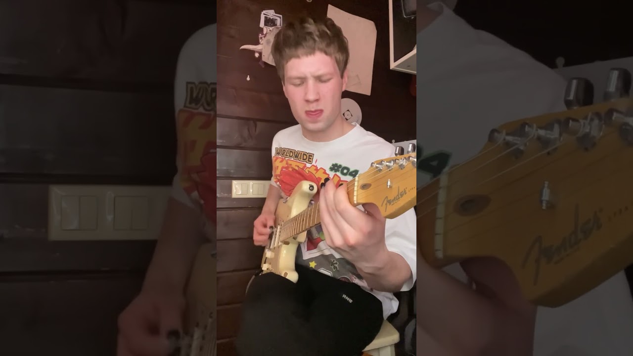 Сыграй Master of Puppets #metallica #masterofpuppets #guitar #cover #kras #guitarist st
