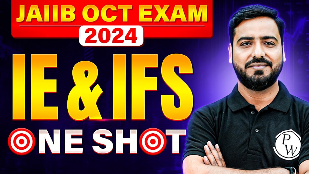 JAIIB IE and IFS Marathon Class | JAIIB IE and IFS One Shot | IE and IFS JAIIB 2024 | by Ashish Sir