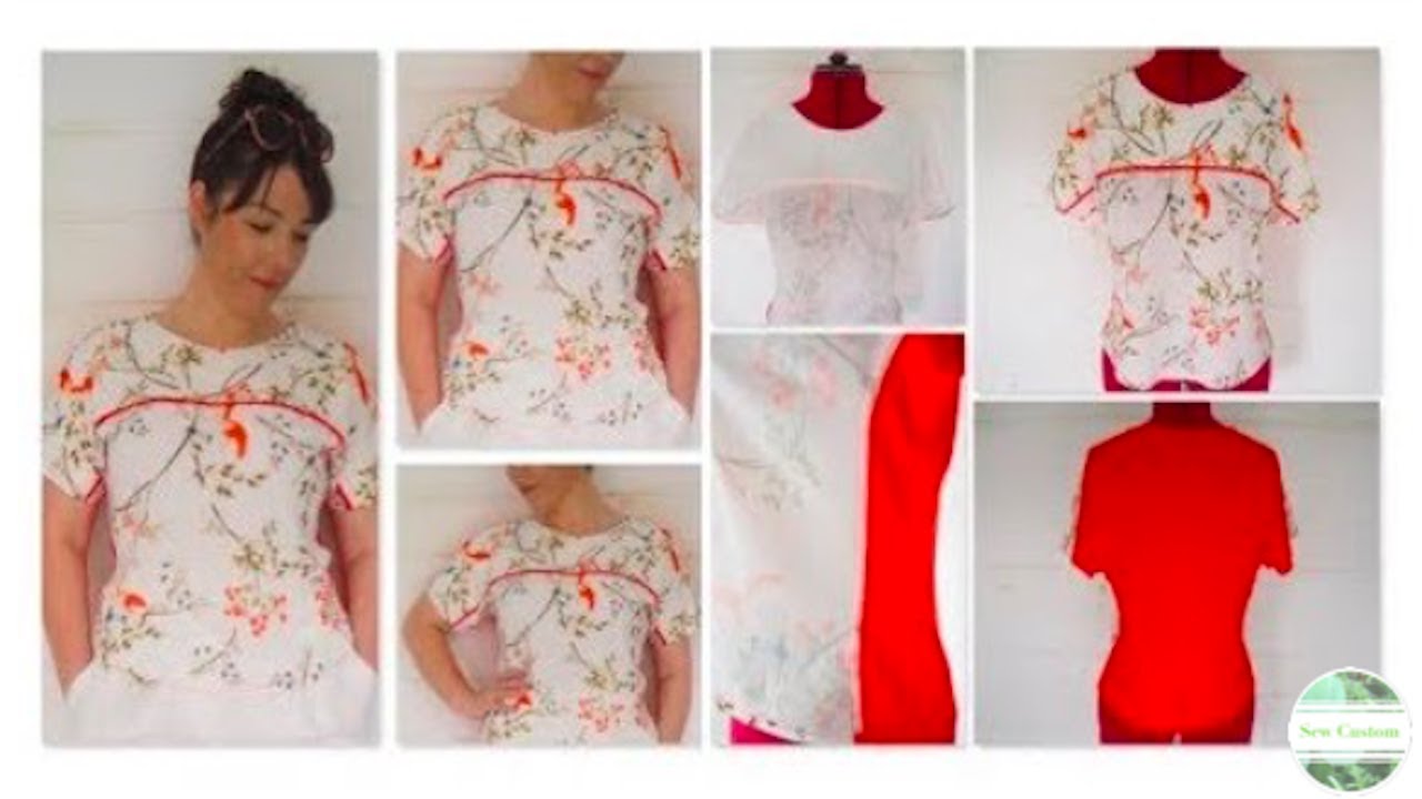 The Making of my Basic Jersey & Woven T-Shirt *No Overlocker Required*