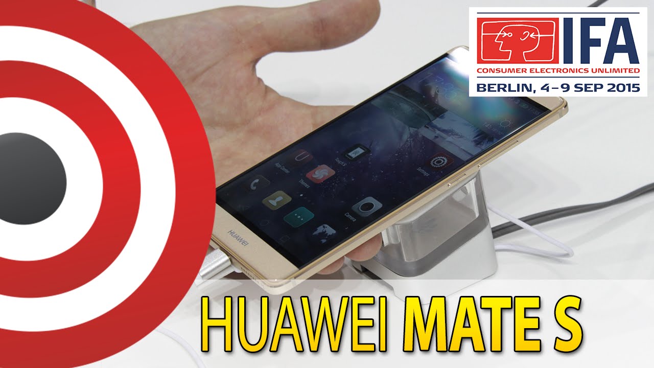 IFA 2015: Huawei Mate S - pierwszy na świecie smartfon z FORCE TOUCH