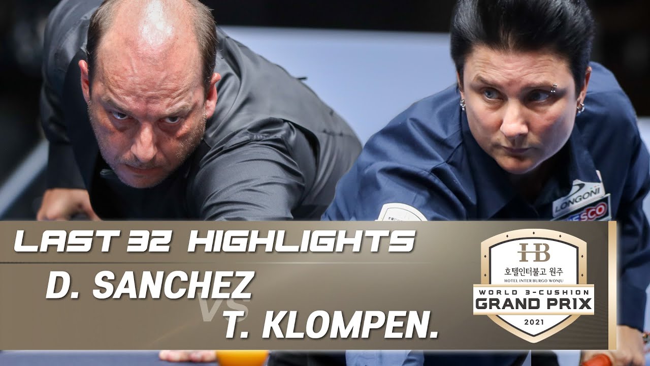 [Hotel Inter burgo Wonju W3GP 2021] Last32 - Therese KLOMPENHOWER (NED) vs Daniel SANCHEZ (ESP). H/L