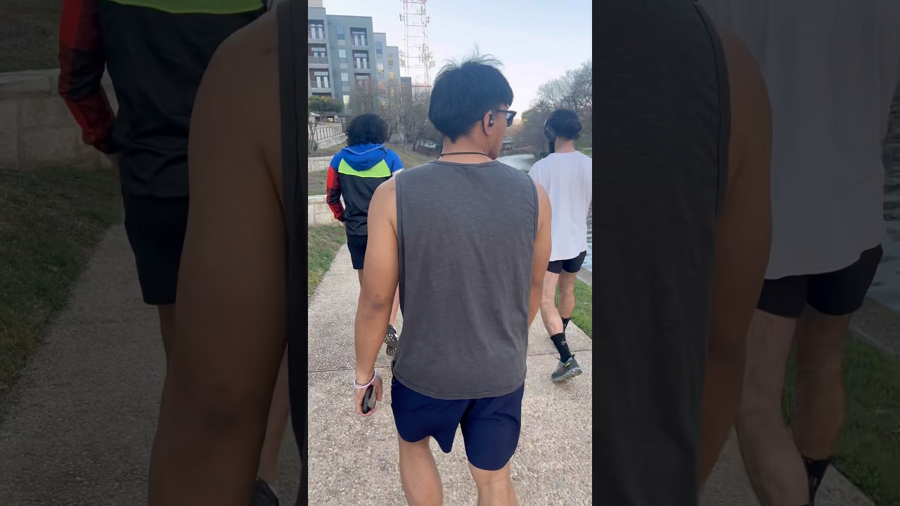 Boyz Run #running #menshealth #tribe #breathing #trail #river #nature #vibes #movement #laugh