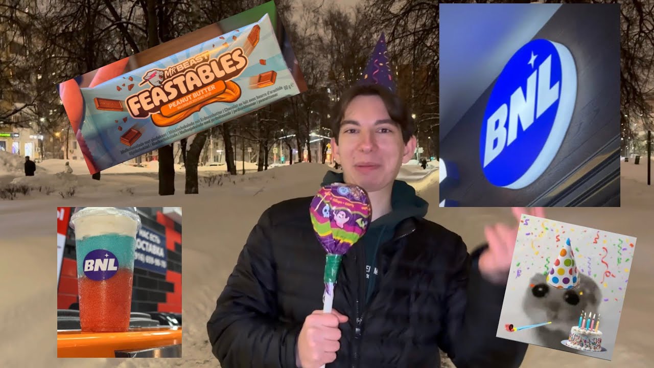 ПРОБУЮ BNL И FEASTABLES В СВОЙ ДР!