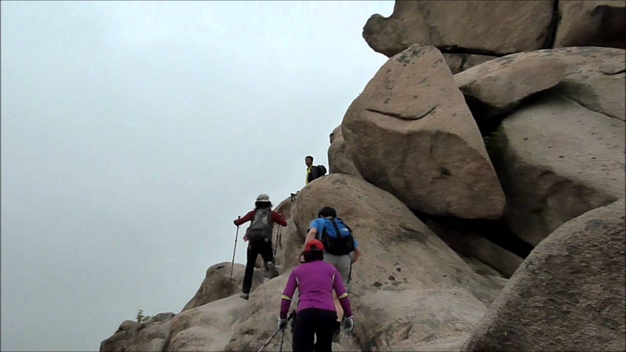 북한산 국립공원2 (통천문 - 승가봉 - 비봉)