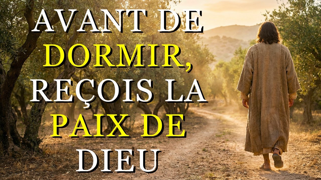 Ne Va Jamais Dormir Sans Cette Prière : Paix Et Repos Ce Soir | Réflexions Bibliques