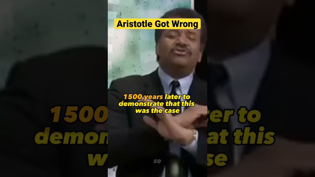Aristotle Got Totally Wrong😬 Neil deGrasse Tyson #physics #science