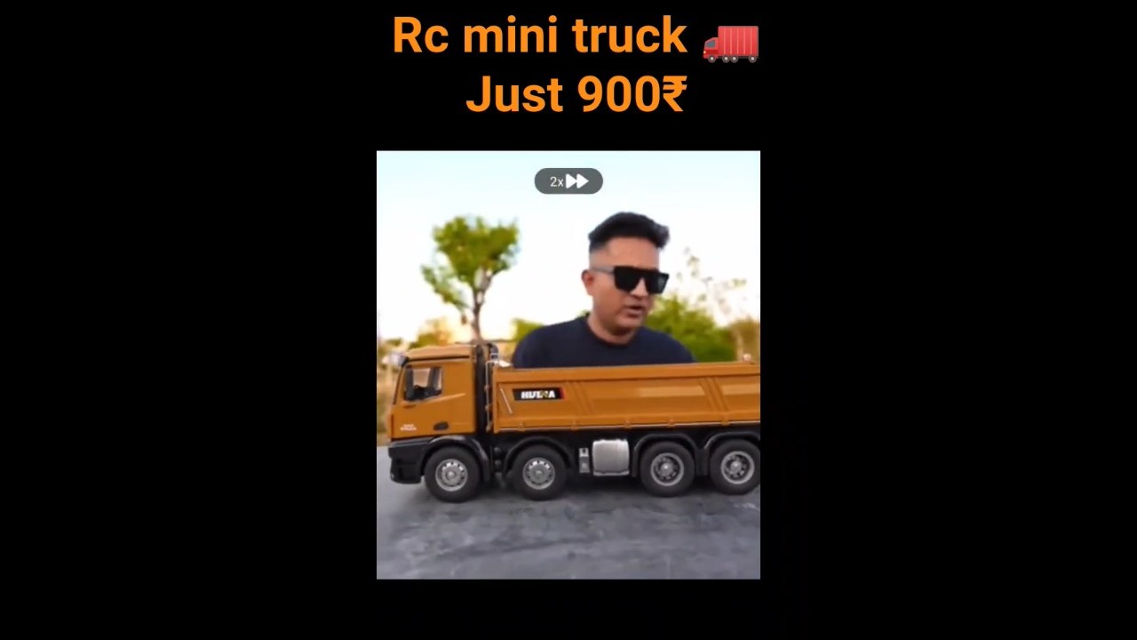 rc mini truck 🚛 just 900₹ #viral #rc #rctruck #trending #shortvideo #4x4