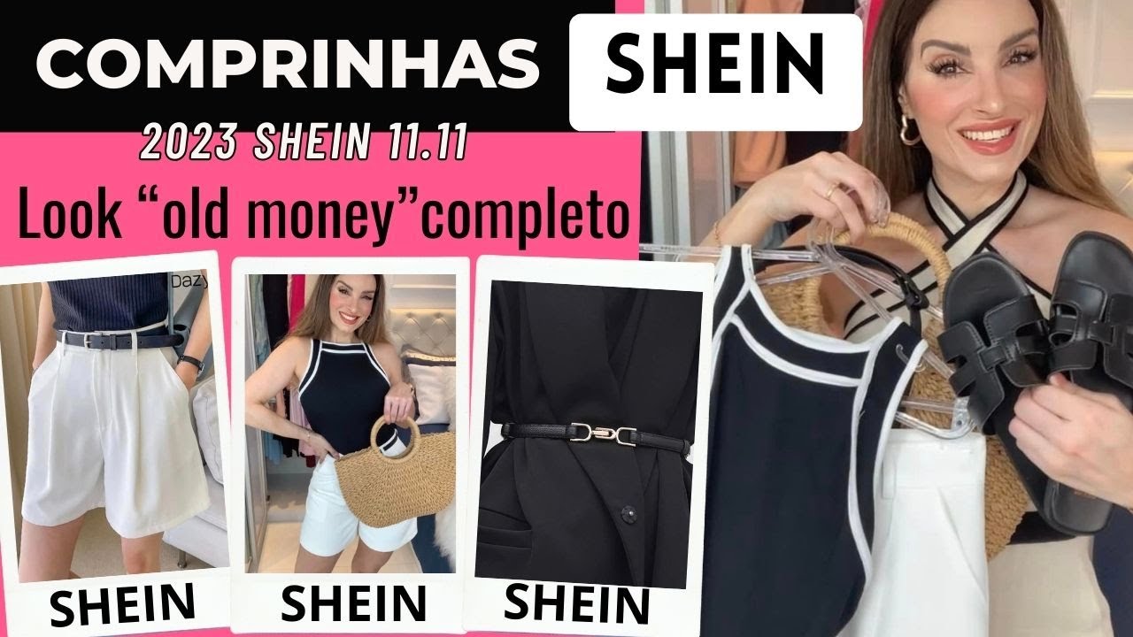 Comprinhas SHEIN com look completo 
