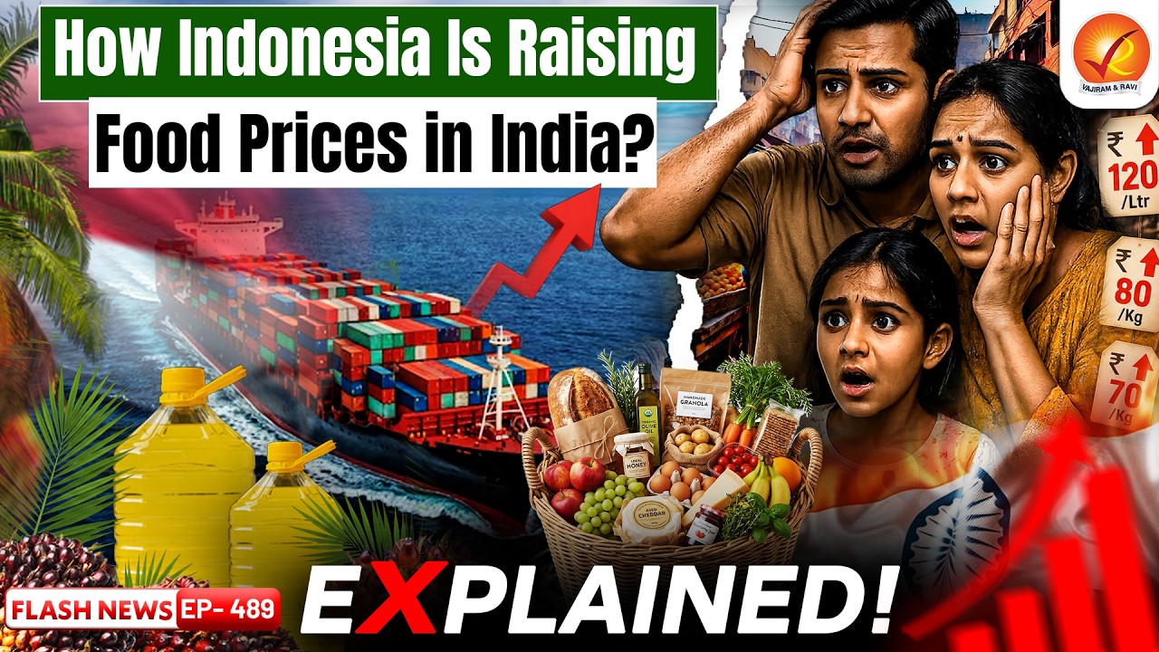 Indonesia&rsquo;s B50 Biofuel Policy Explained | Cooking Oil Prices Set to Rise in India | UPSC 2026
