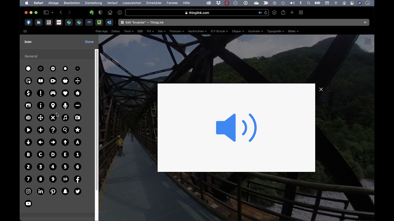 Virtuelle Tour mit Thinglink