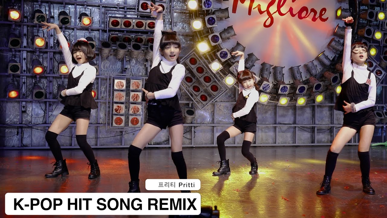 프리티 Pritti[4K 직캠]K-POP HIT SONG REMIX@20161225 Rock Music