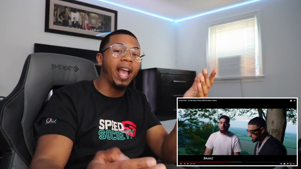 Imran Khan - On My Way X Meez (Official Music Video) (REACTION)🚀🔥