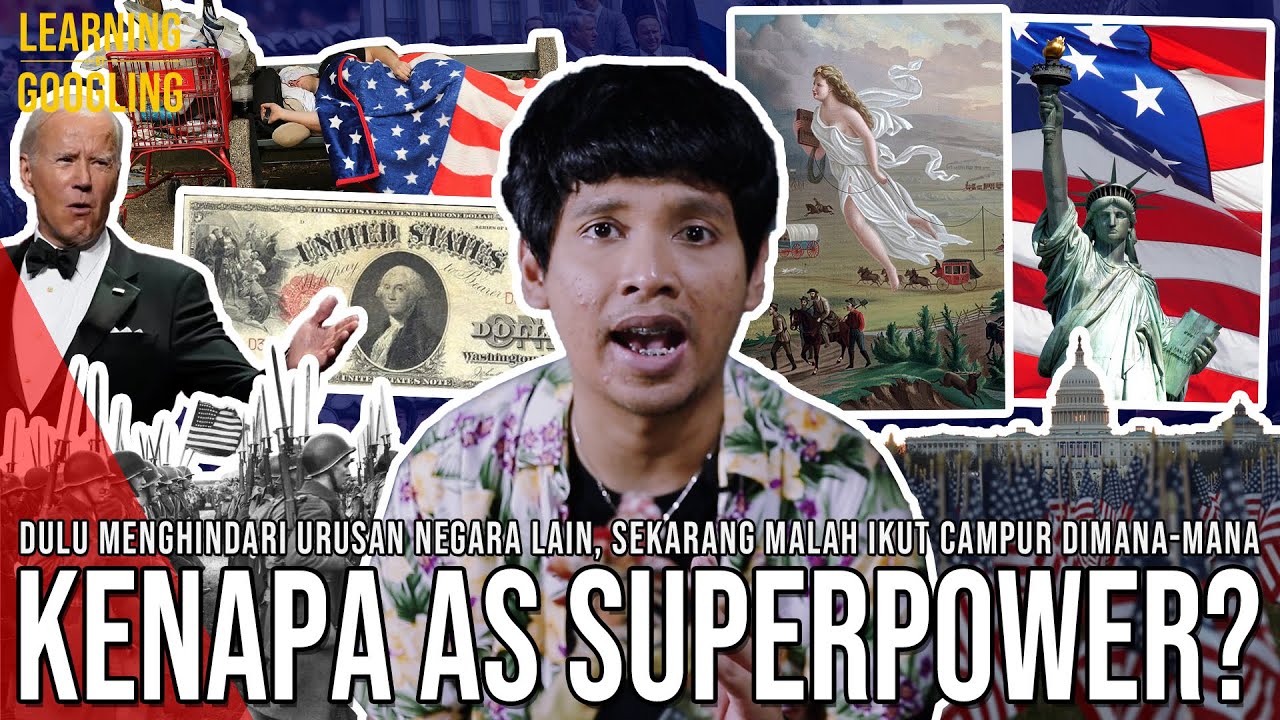 Gimana AS Jadi Negara Superpower? Jadi Yang Paling Diuntungkan Dari PD II! | Learning By Googling