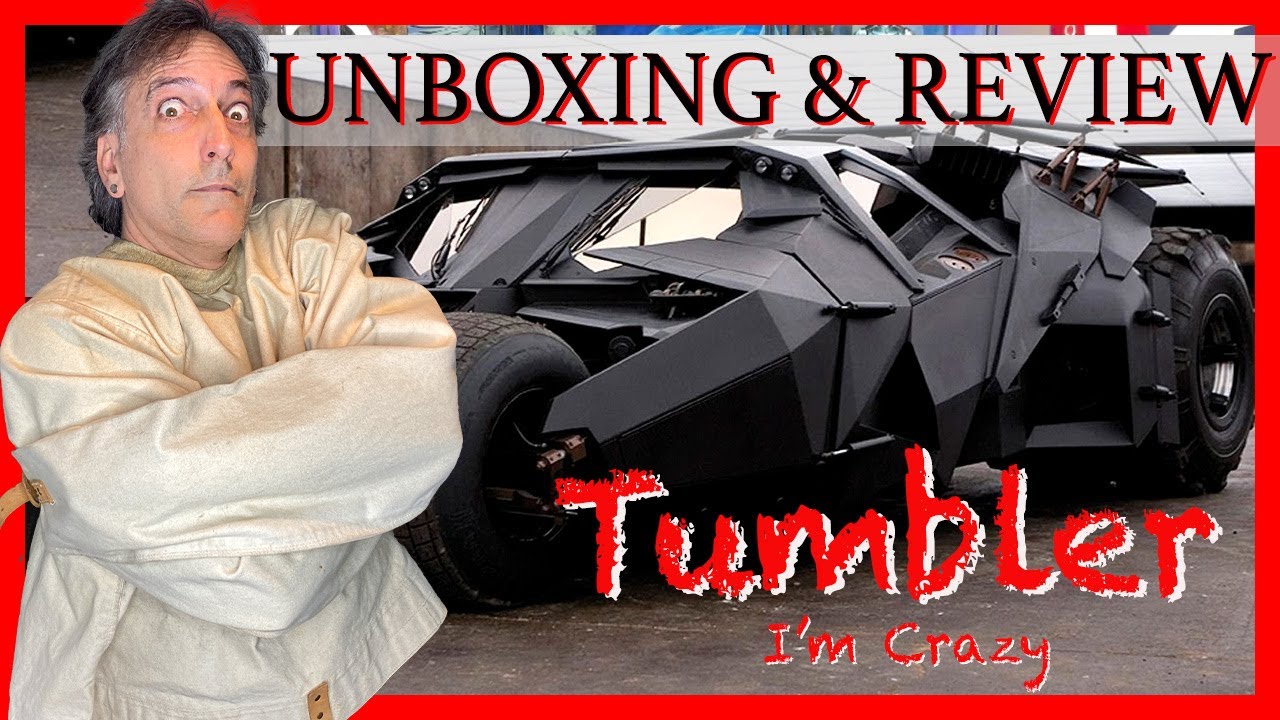 UNBOXING & REVIEW HOT TOYS Batimovile 1:6 2 0 en ESPAñOL Tumbler The Dark Knigth Trilogy MMS596 🔥