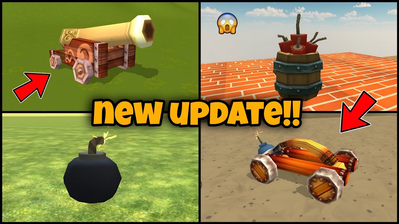 😱 CHICKEN GUN NEW UPDATE 5.3.01 CANNON DYNAMITE AND NEW STUFF!!