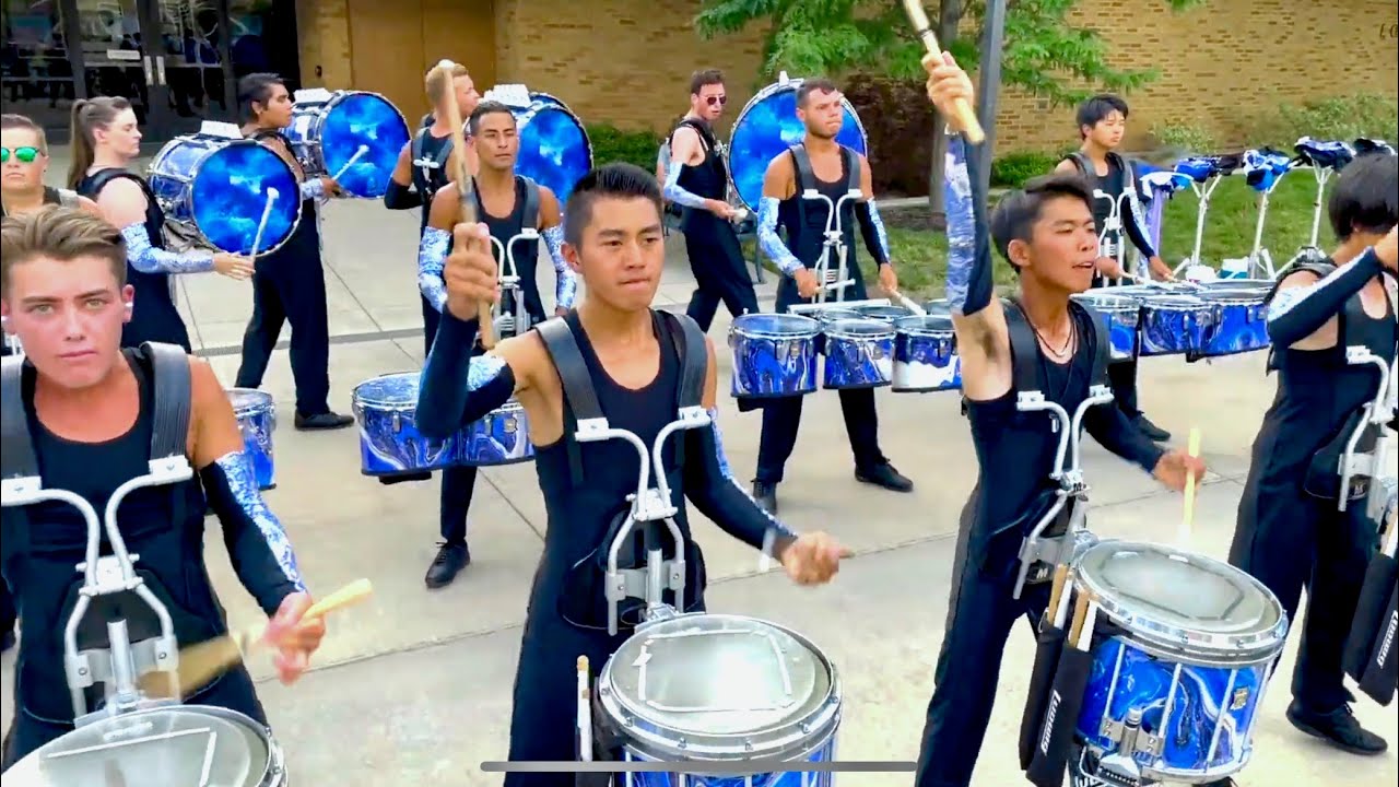 Blue Devils Drumline 2022 Warmups, Full Show (Quality Audio, Multi-Cam)