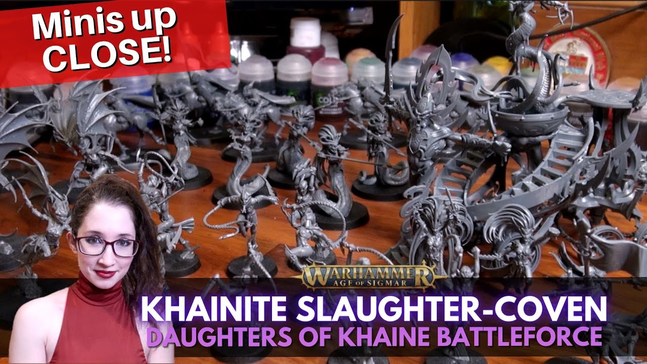 Daughters of Khaine Assembled! Khainite Slaughter-Coven Battleforce