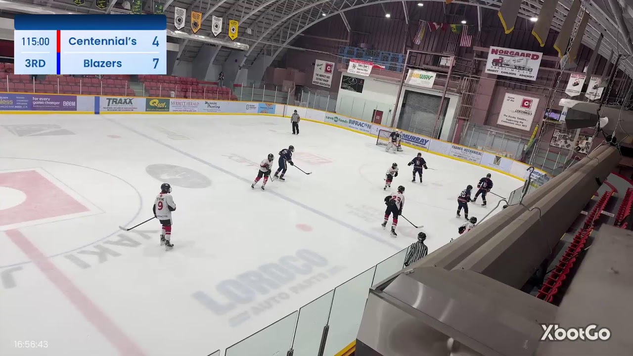 U15 Merritt centennials  Live Stream